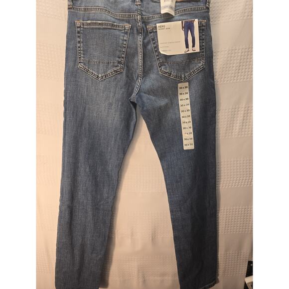 Aeropostale Mens Skinny Jeans Sz 30x30 Slim Thigh Narrow Leg Denim Stretch 6580 - Picture 7 of 11